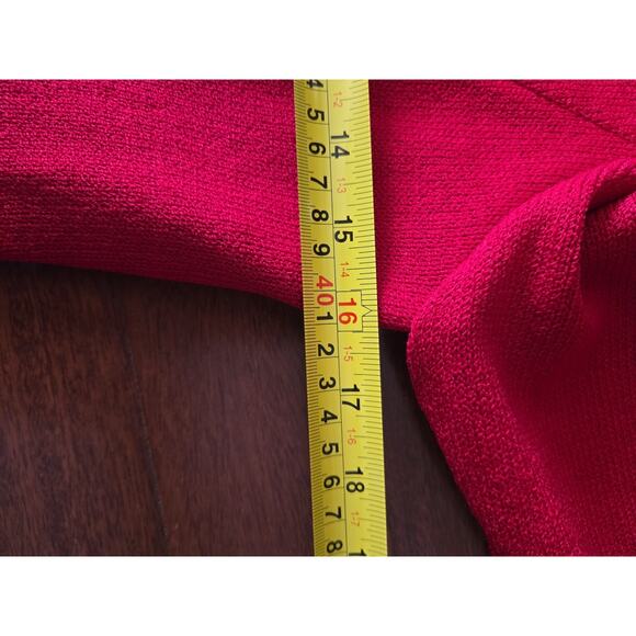 BEAUTIFUL St John collection Blazer jacket red size 2 - Picture 7 of 8
